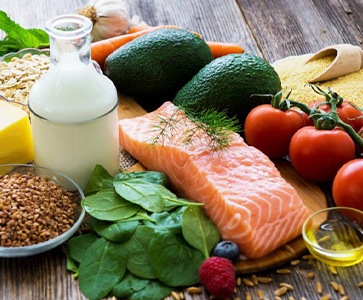 Spread of healthy foods
